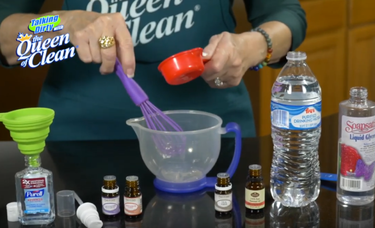 Tips on how to make your individual HANDSANITIZER