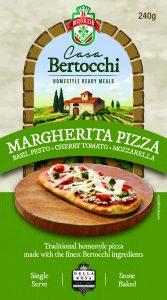 Bertocchi launches the Stone Baked Homestyle Pizza vary