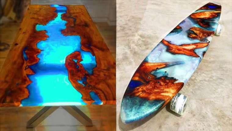 DIY initiatives with epoxy resin