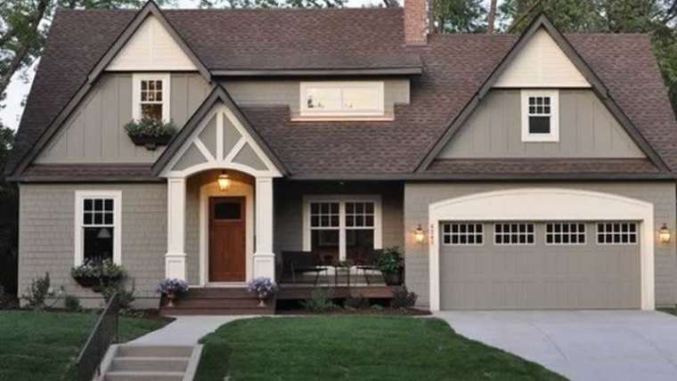 High exterior home shade schemes