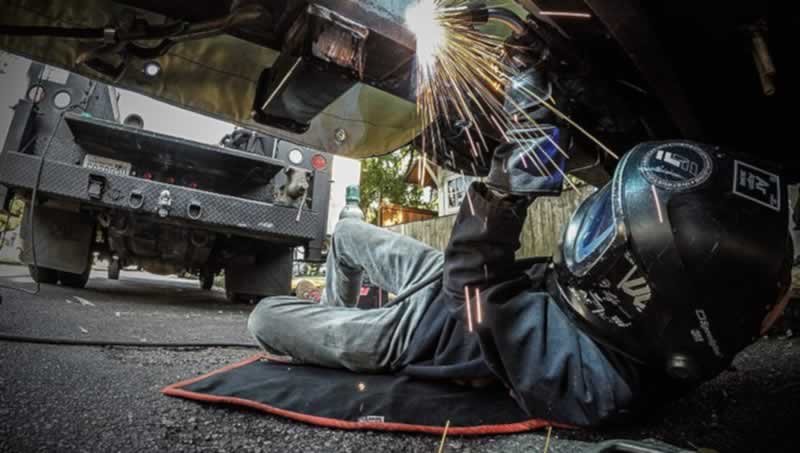 Security between TIG and MIG welding machine and instruments