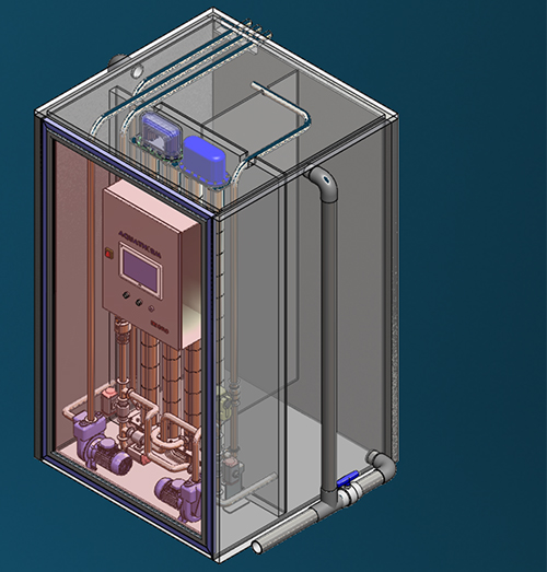 Reuse wastewater to economize with the Aquatherm Micro-System