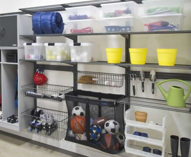 A information to organizing, storing and cleansing garages