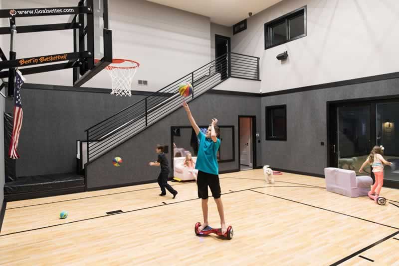 Right here's how one can flip a room in your house into an ideal place for basketball