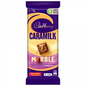Cadbury Caramilk contributed to marble