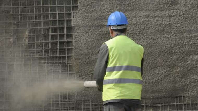 What’s shotcrete and when is it used?