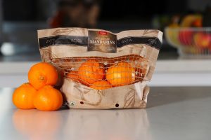 Coles unveils recyclable paper bag for mandarins