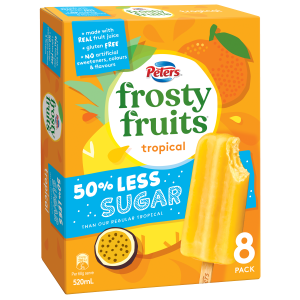 Frosty Fruits introduces reduced-sugar addition